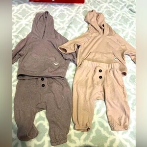 2 baby girl 0-3 month outfits